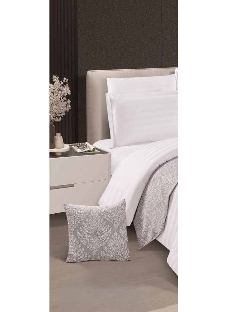 مارك مفرش نفرين فندقي ملكي ليمنحك الاناقة والراحه من اجود أنواع الخامات مقاس 240*260سم - Image 4