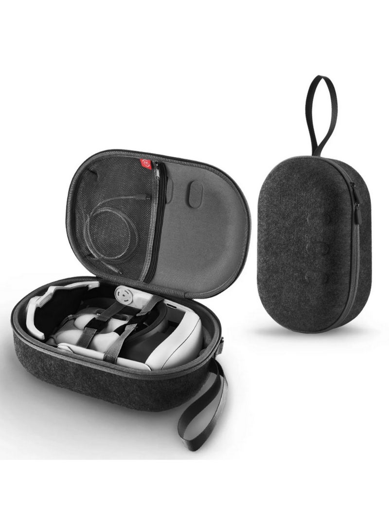 1PCS Hard EVA Carrying Case Compatible with Meta Quest 3 Portable Travel Storage Bag Large Capacity Protective Case for VR Headset Touch Controllers & Full Accessories - Image 1