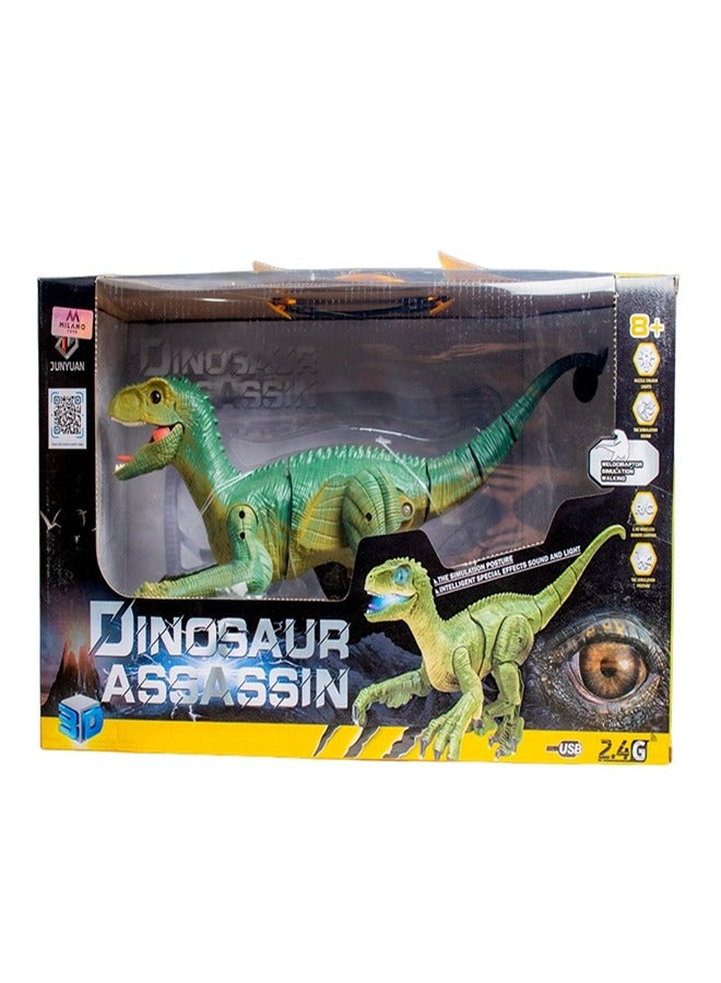 ميلانو الديناصور القاتل مع ريموت تحكم - QX020 - Image 1