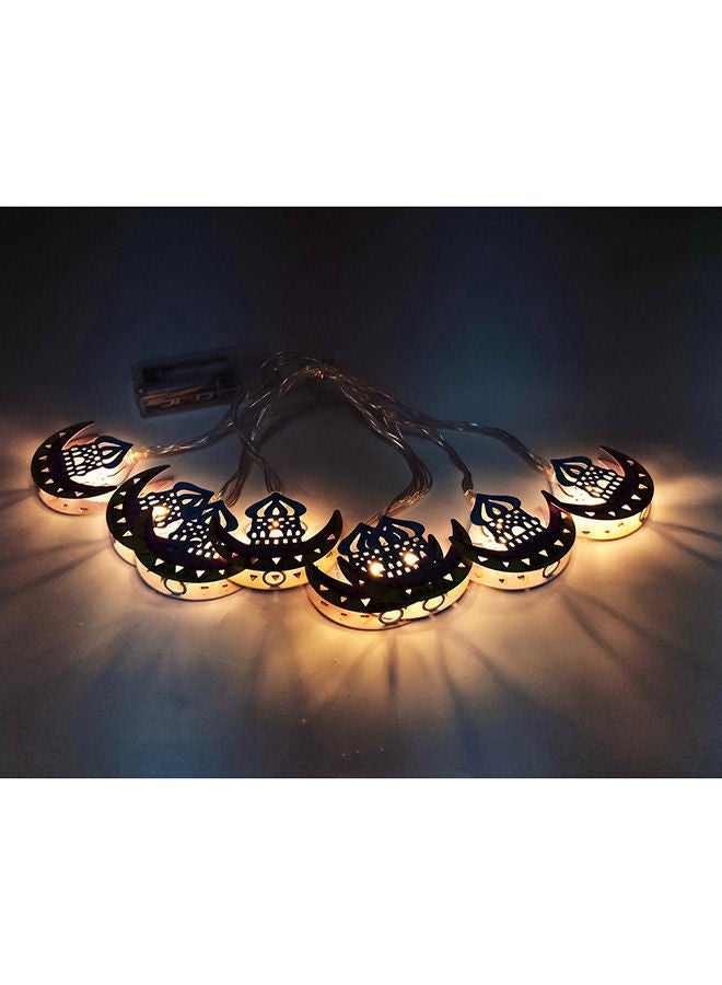 NIBEMINENT Ramadan String Lights Multicolour 200cm - Image 2