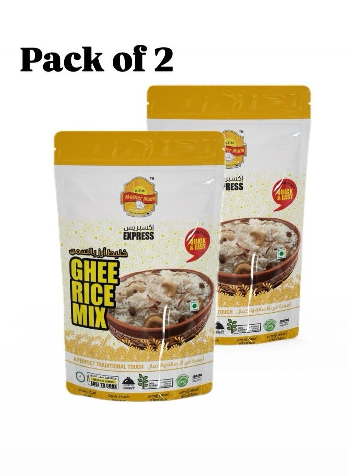 MOTHER MADE Ghee Rice Mix Pack of 2 - Image 1