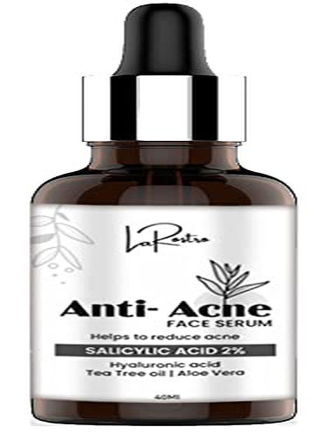 La Rostro 2% Salicylic Acid Face Serum for Acne & Blackheads & Open Pores | with Tee Tree Oil - 40ml And Red Onion Hair Shampoo For Hair Growth & Hair Fall Control Suitable For All hair type - Image 2