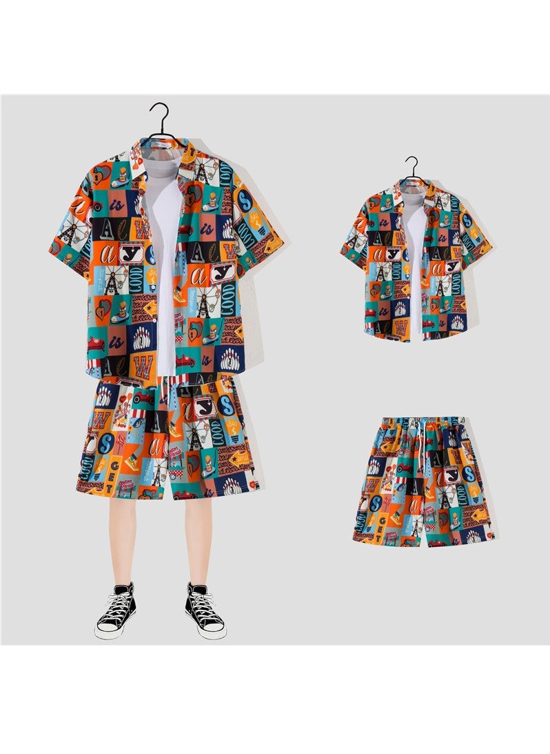 KUYING - New Fashion Versatile Short Sleeve Set - Image 1