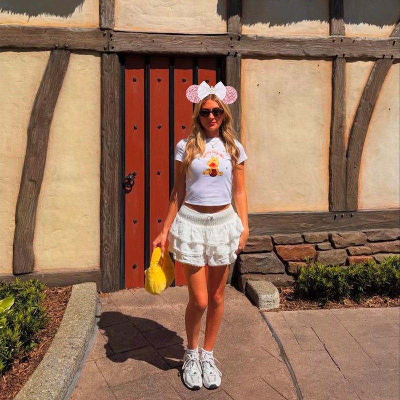 DRESHOW Mouse Ears Bow Headbands Glitter Party Decoration Cosplay Costume for Women - Image 4