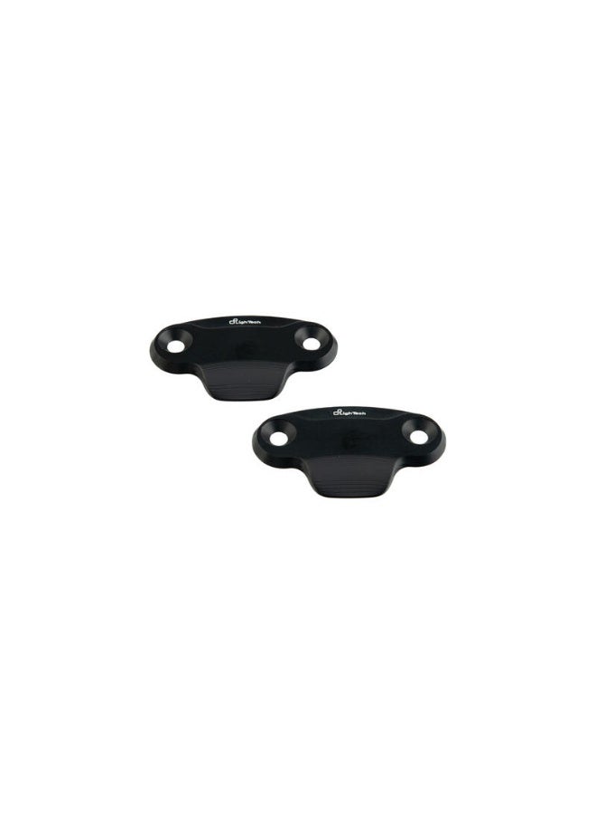 LighTech Mirror Block-Off Plates, for Kawasaki Ninja ZX-10R (2016–2023) – Black