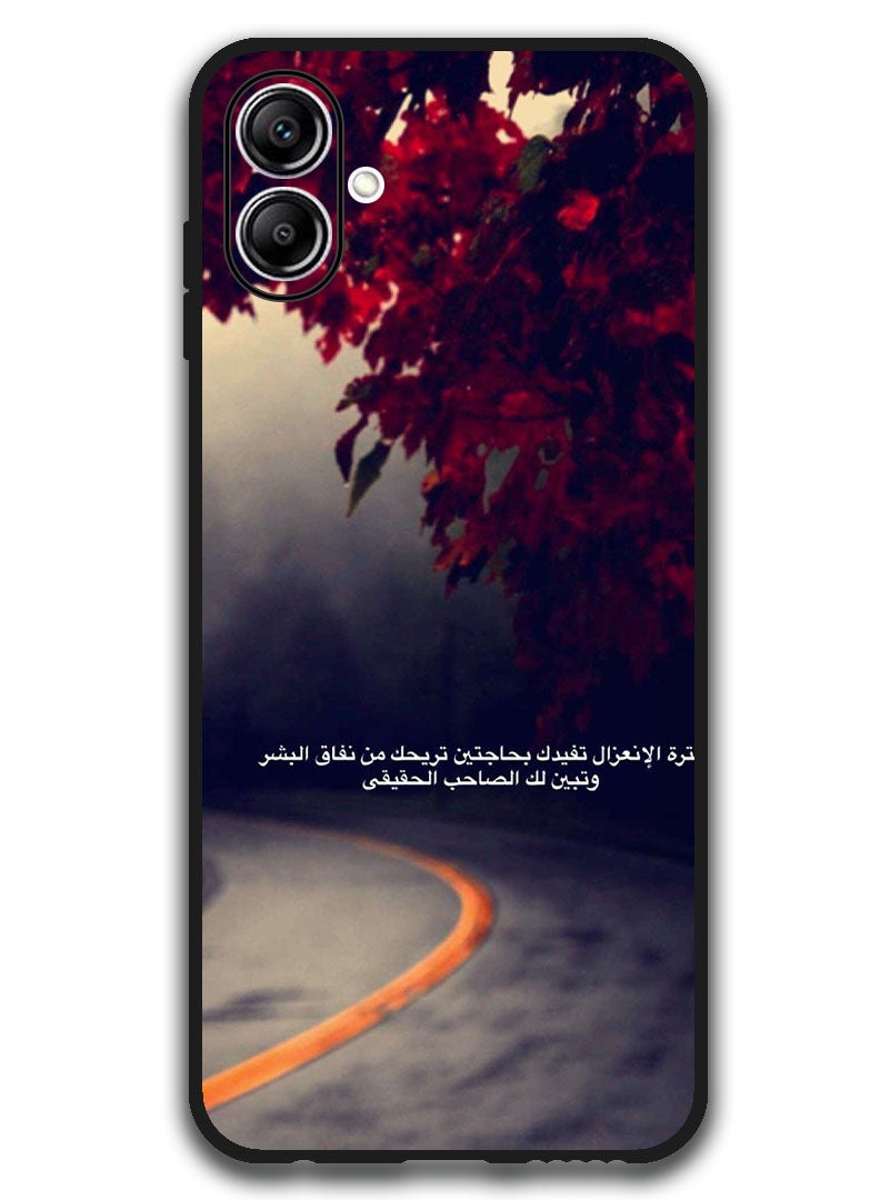 Theodor Protective Case Anti Scratch Shock Proof Bumper Cover For Samsung Galaxy A06 arabic quoteee - Image 1