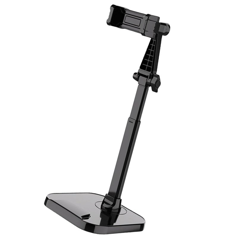 Black Mobile Phone Model Adjustable Phone Tablet Stand Fast Cooling Desk Pad Holder Stretchable - Image 4