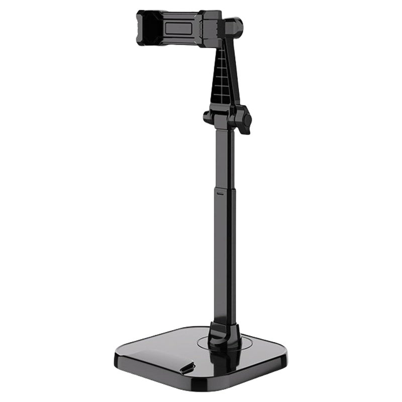 Black Mobile Phone Model Adjustable Phone Tablet Stand Fast Cooling Desk Pad Holder Stretchable - Image 1