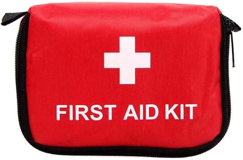 Delfino First Aid Kit, 9-piece Small Emergency Kit Set Outdoor Family Car Gift High-density ripstop easy pick and place items for Travel, Home, Office, Vehicle, Camping, Workplace & Outdoor - Image 1