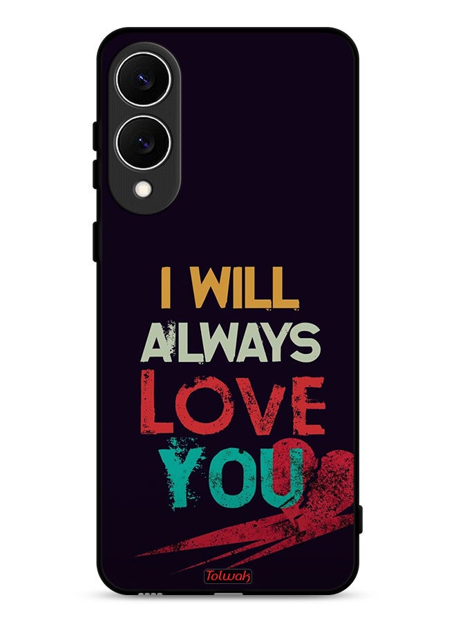 Tolwak Samsung Galaxy S25 Edge Protective Case Cover I Will Always Love You - Image 1