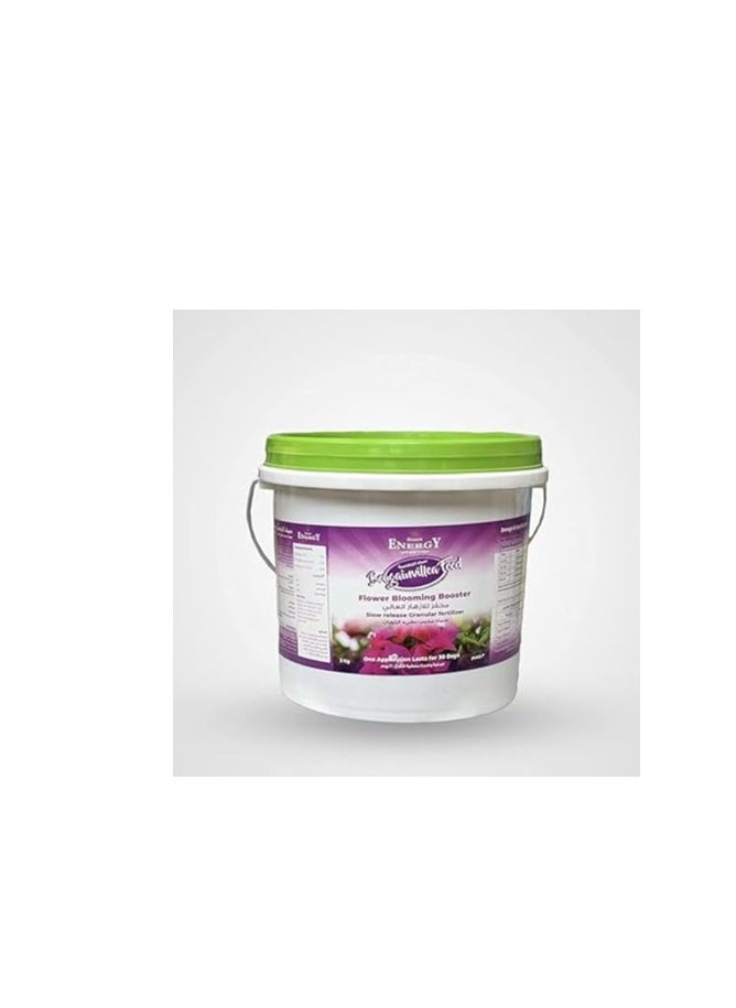 DESERT ENERGY - Bougainvillea Feed Fertilizer for all Plants 3kg is a Specially Formulated Nutrient Blend Designed to Promote the Health and Vibrant Growth of Bougainvillea Plants and other Flowering Plants. - Image 1