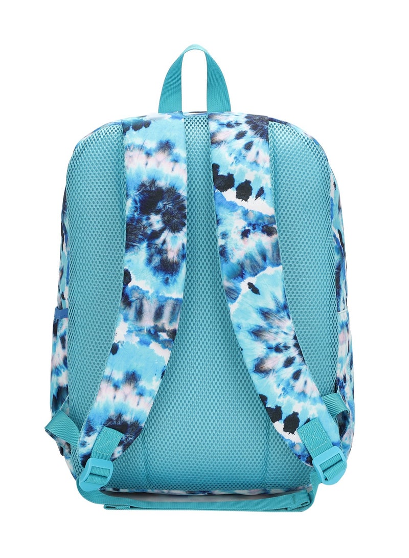 CUBS Tie Dyed Waterproof Kids 28L Backpack with zip closure Ideal for 6-12 years age group, Compatible with 15" Laptop - Image 3