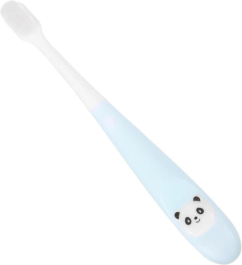 Extra Soft Manual Toothbrush For Kids With Storage Bucket Blue - Image 1