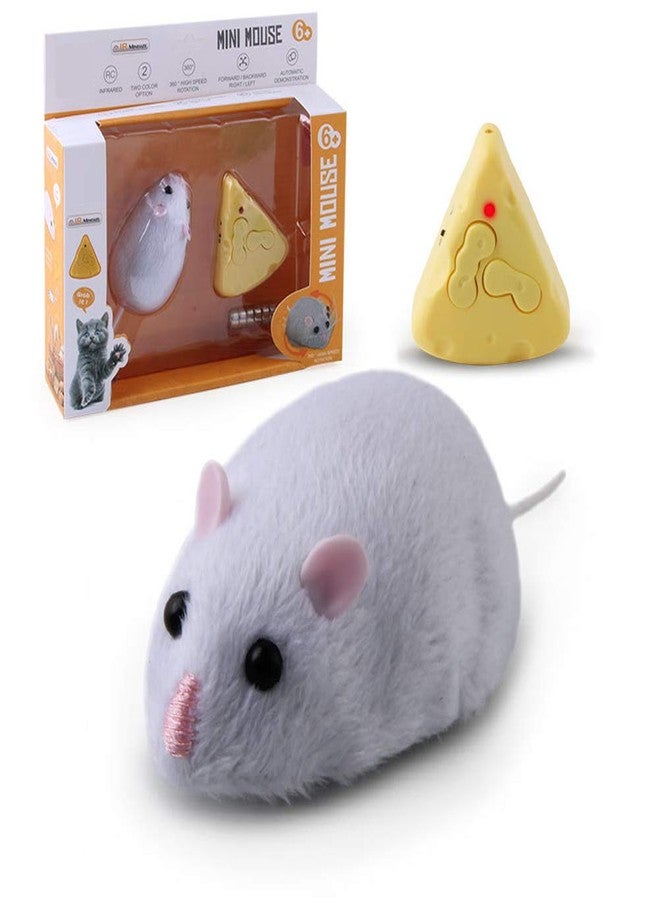 Dan&Dre Plush Toy Remote Control Toy Cat Toys Realistic Comfortable Plush Rat Toy Fake Rat Toy - Image 1
