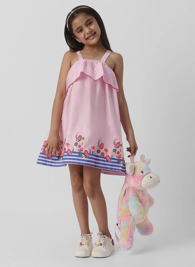 نوتيناتي Floral Bordered Dress