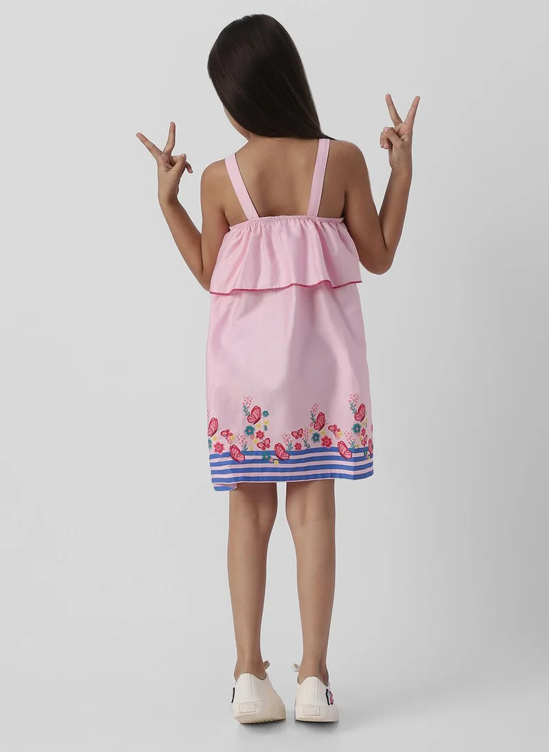 نوتيناتي Floral Bordered Dress
