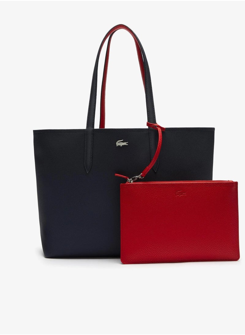 LACOSTE - Lacoste Women's Anna Reversible Bicolour Tote Bag, NF2142AA Shopping Bag for Women - Image 1