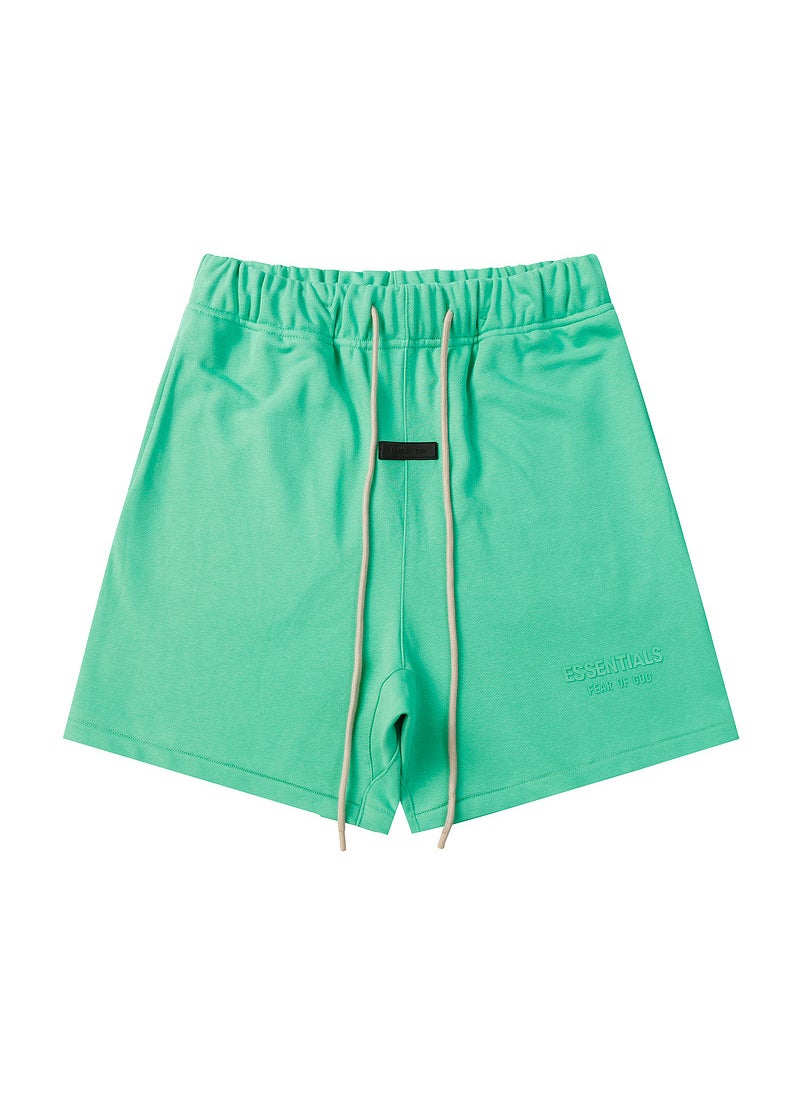 Generic - FEAR OF GOD Essentials Silicone Sporty Mens Shorts Summer spring garden green - Image 1