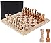 MARBLE RANGE Marble Chess Set for Adults 15 Handmade Coral Dark Brown Board Game with 32 Chess Pieces 2 Extra Queens Storage Box Luxury Travel Game Elegant Home Dcor - Image 3