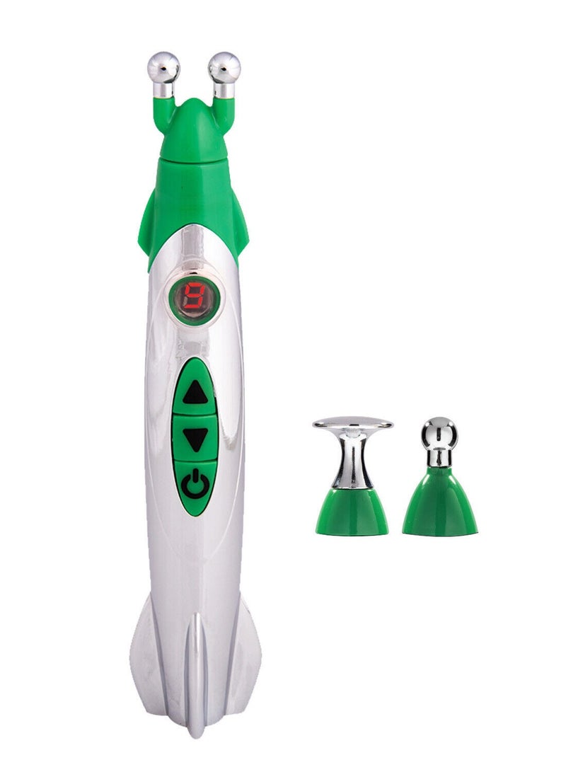 DubaiGallery Meridian Electric Massage Pen Muscle Flow Electronic Massage Therapy Meridian Energy PenMassage Acupuncture Pain Relief - Image 2