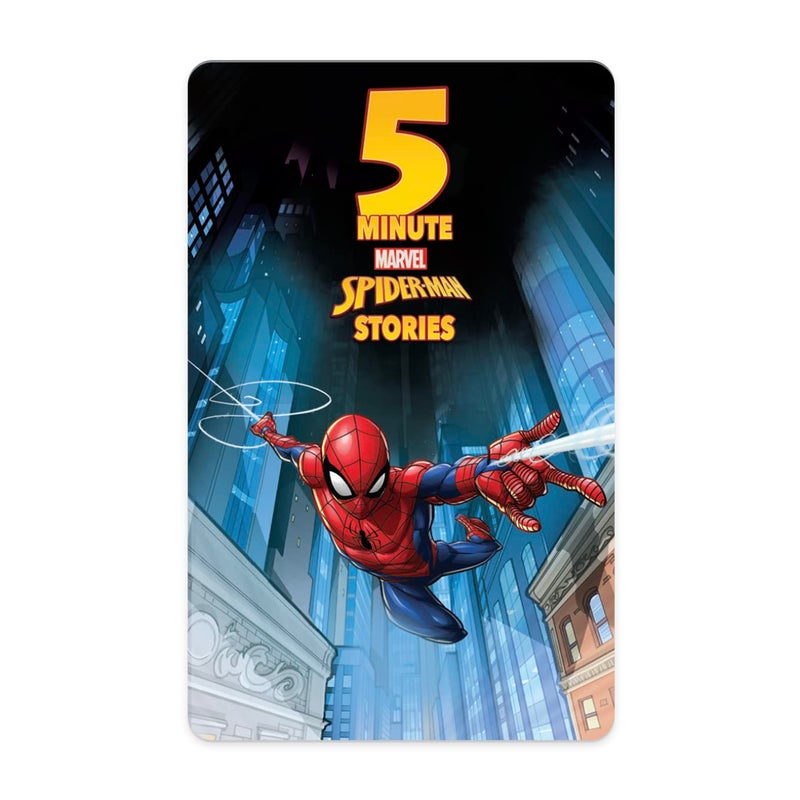 YOTO Disney 5 Minute Marvel Stories: Spider Man â€“ Kids Audio Card for Use with Player & Mini All-in-1 Audio Device, Screen-Free Listening with Fun Stories for Playtime, Bedtime & Travel, Ages 5+ - Image 1