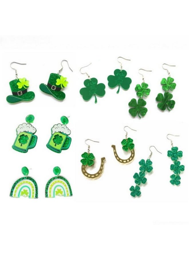 St. Patrick'S Day Earrings Irish Shamrock Acrylic Pendant Earrings Green Shamrock Pendant Exquisite Earrings For Women'S Jewelry Gifts-D - pzsku/Z009051A74E5D5D7D1FD6Z/45/_/1735816867/d7441de7-fc10-47e2-903f-b919a43697bb