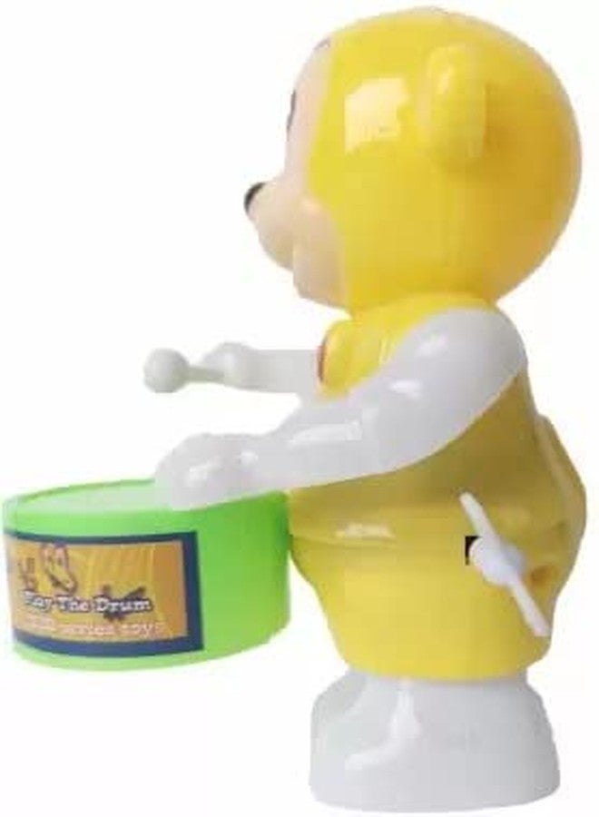 SHANVI Toys Funny Key-Operated Drummer Toy with Drumming and Dancing Action for Kids (KITTY-MONKEY-002) - Image 5