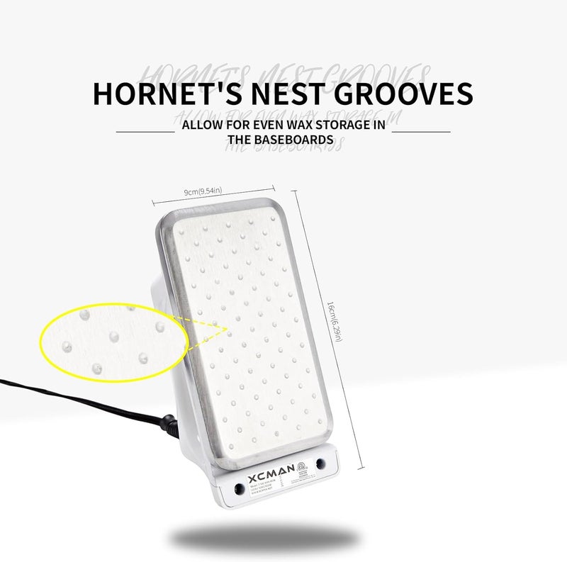 XCMAN Ski Snowboard Waxing Iron 120V 800W with Dimpled Base Plate and Good Thermosta High Temperature Control Accuracy - Image 3