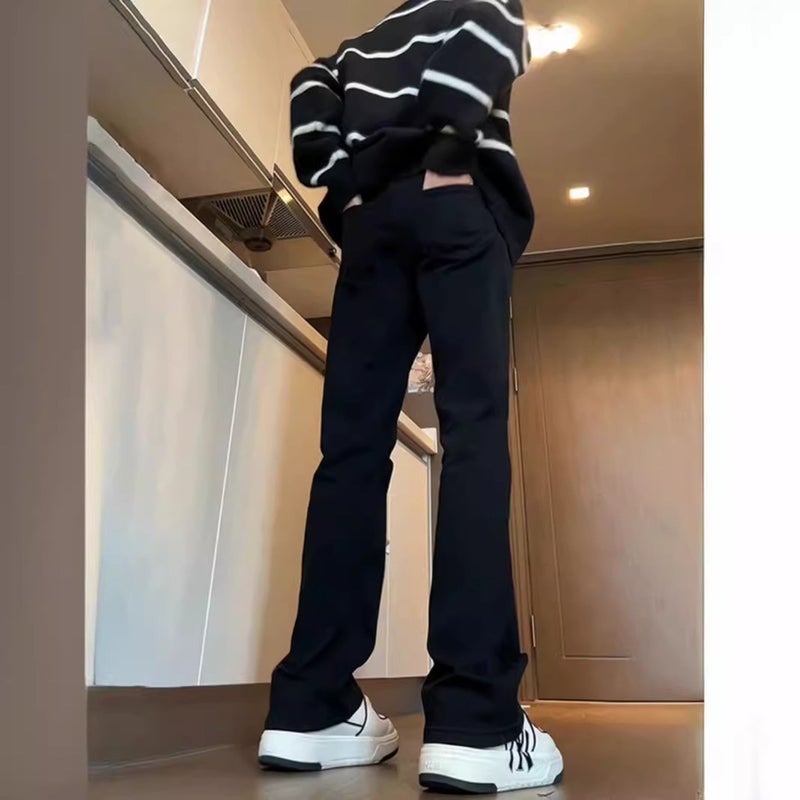 Unisex Classic Denim Jeans Loose Fit Daily Outdoor Wear - Image 4