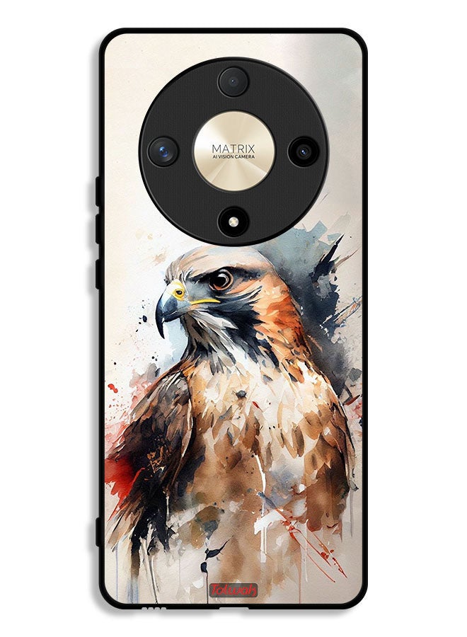 Tolwak Honor X9b Protective Case Cover Eagle Abstract Art - Image 1