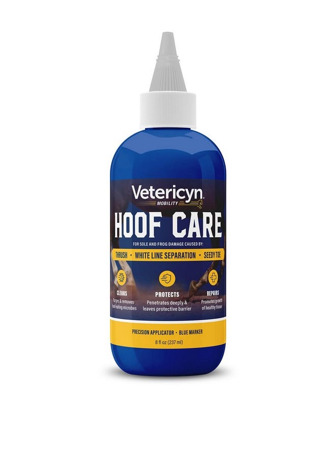Vetericyn Vetericyn Equine Hoof Care for Sole and Frog Damage Caused by Thrush, White Line Separation, and Seedy Toe - 8 Ounces  - Image 1