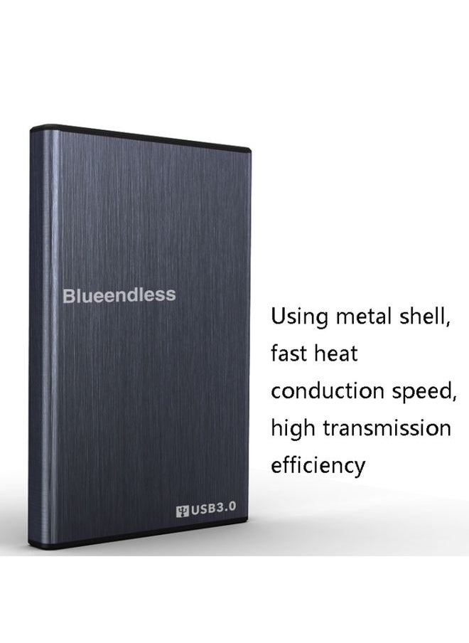 BURAQ - Blueendless U23T 2.5 inch Mobile Hard Disk Case USB3.0 Notebook External SATA Serial Port SSD, Colour: Black - Image 1