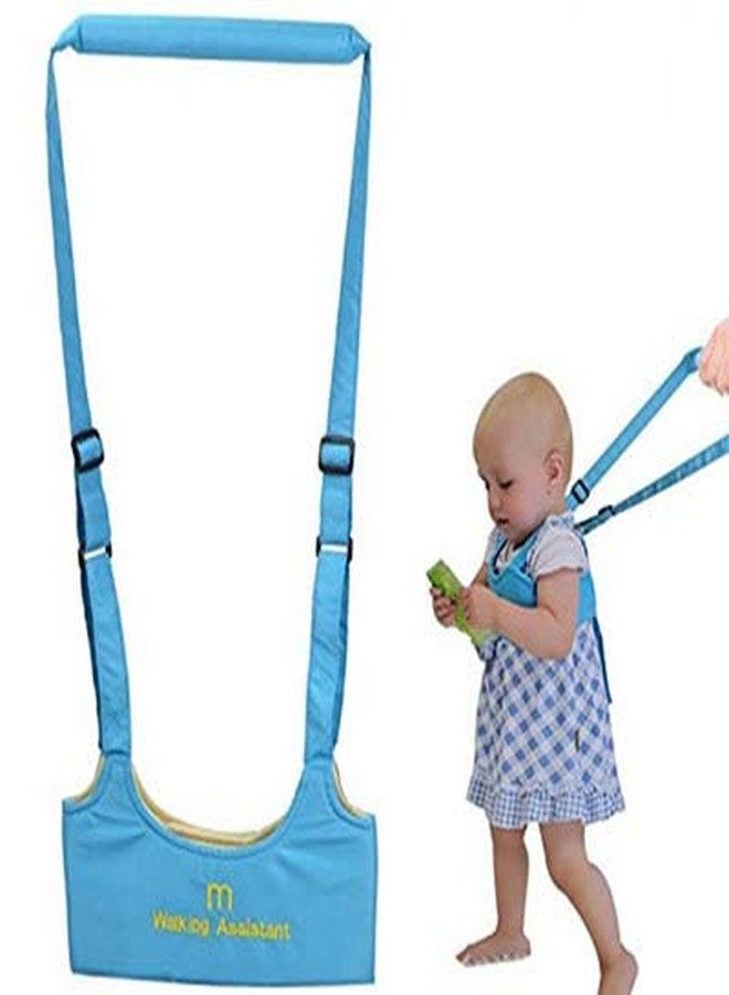 Mopslik Baby Walker Toddler Walking Assistant, Stand Up and Walking Learning Helper for Baby (Light Blue) - Image 1