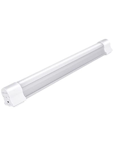 LETOUR LED Tube Magnetic Light Work Lights 6000Lumens 10400mAh 5 Lighting Options Camping Lantern USB Rechargeable Portable Battery Powered Lights with 2 Magnets Endurance for 80 Hours - Image 1