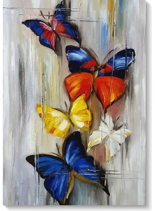 RYN Butterflies Wall Art Multicolour 40x60cm - Image 2