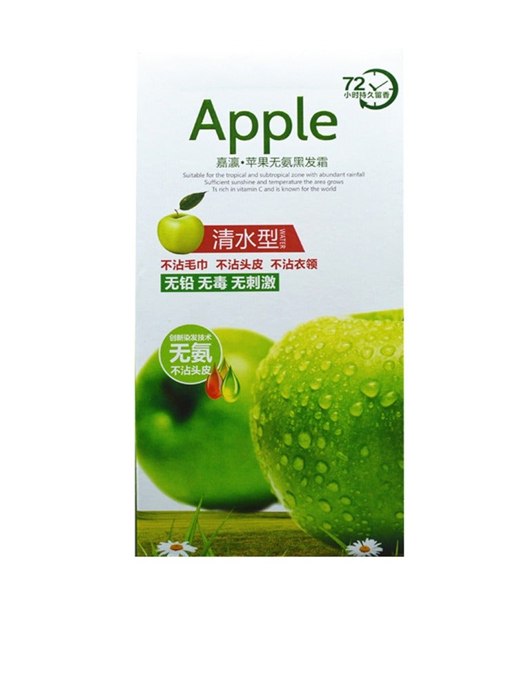 Apple Ammonia-Free Natural Organic Black Hair Color Shampoo 1000ml  - Image 2