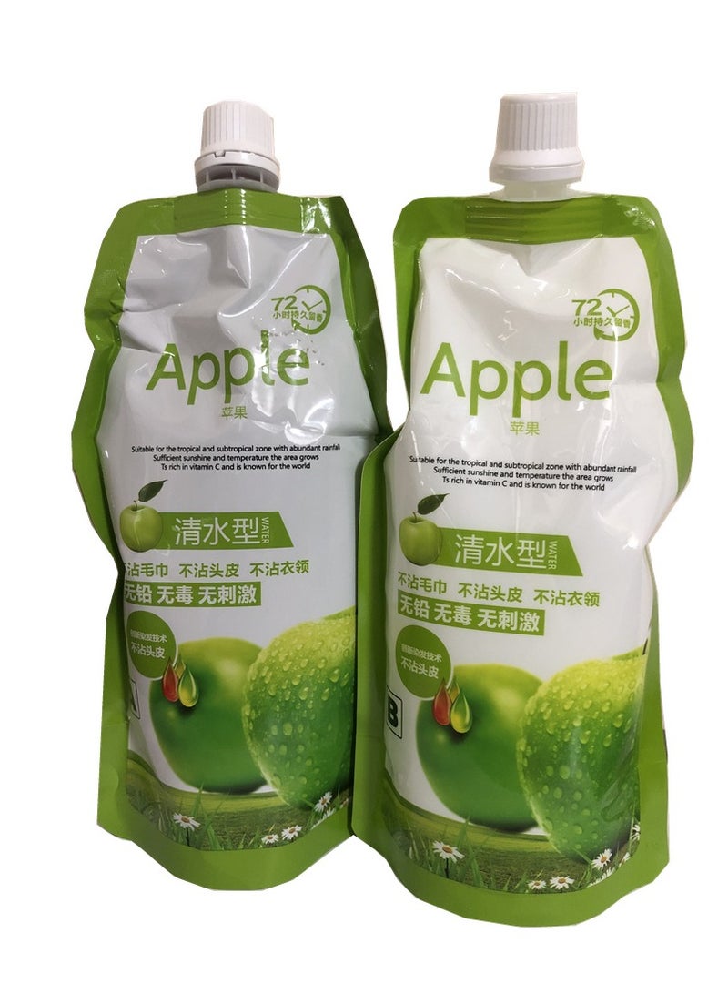 Apple Ammonia-Free Natural Organic Black Hair Color Shampoo 1000ml  - Image 3