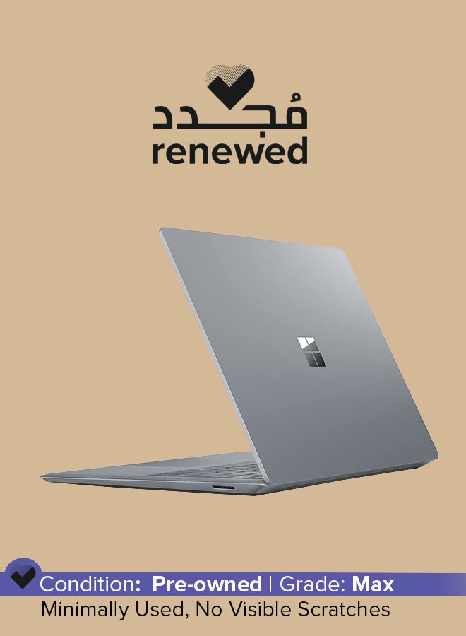 مايكروسوفت تم تجديده - كمبيوتر محمول Surface 1769 (2018) بشاشة مقاس 13.5 بوصة ومعالج إنتل كور i5/الجيل السابع وذاكرة وصول عشوائي سعة 8 جيجابايت ومحرك أقراص SSD سعة 128 جيجابايت وبطاقة رسومات إنتل عالية الدقة فضي - Image 1