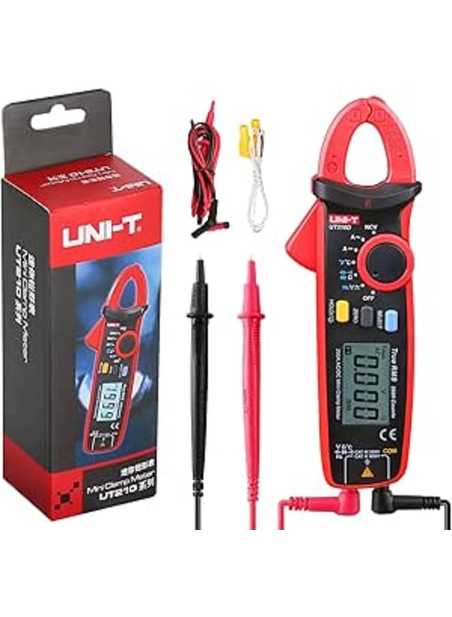 UNI-T UNI-T UT210D Digital Clamp Meter AC/DC Current Voltage Resistance Capacitance Multimeter