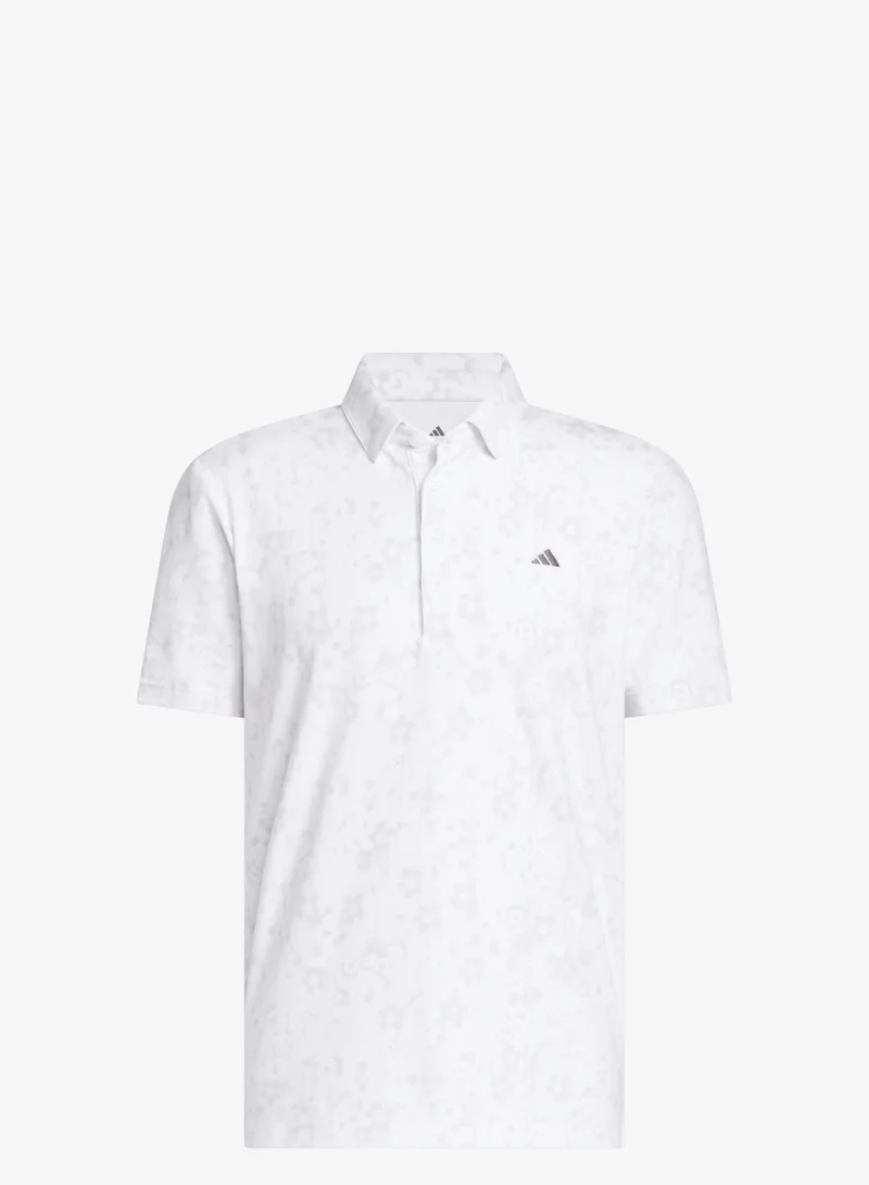 Adidas ULTIMATE365+ CLIMACOOL BUTTERSPUN MIGHTY BLOSSOM PRINT POLO SHIRT