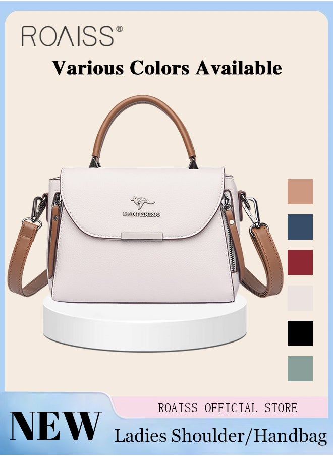roaiss Women Shoulder Crossbody Bag Large Capacity Compact and Exquisite Women Handbag  - Image 1