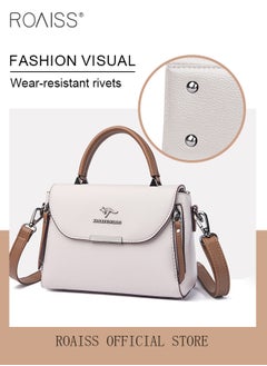 roaiss Women Shoulder Crossbody Bag Large Capacity Compact and Exquisite Women Handbag  - Image 4