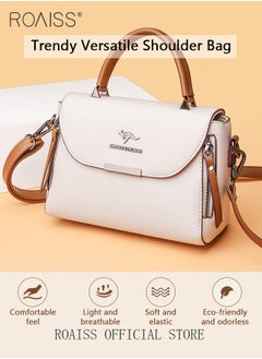 roaiss Women Shoulder Crossbody Bag Large Capacity Compact and Exquisite Women Handbag  - Image 3