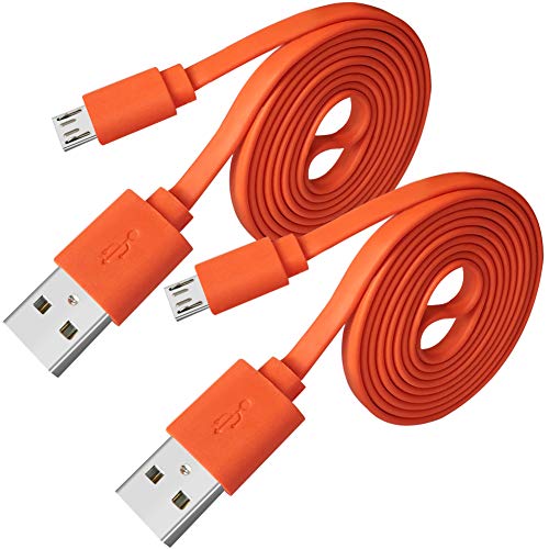 VOTY USB Charger Cord for JBL Charge 3,Charge 2 Wireless Bluetooth Speaker,Micro USB Charger Cord for JBL Flip 4 3,2,2+,Clip Pluse,GO,GO 2,Fast Charging Cable,Headphone Power Wire Replacement 3.3ft - Image 1