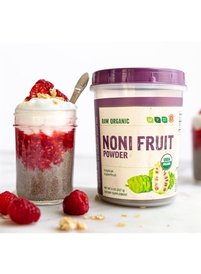 BareOrganics مسحوق فاكهة نوني من باري أورغانيكس، 8 أونصات - Image 5