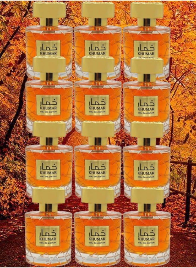 Wadi Al Khaleej 12 Pieces Khumar Perfume 100ml EDP  - Image 1