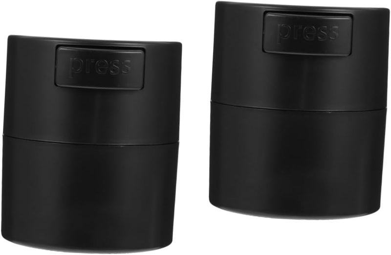 Angoily 2pcs Eyelash Extension Sealed Storage Jar Airtight Container for Lash Adhesive Design for Beauty Salon Home Use Keeps Lashes Fresh and - Image 1