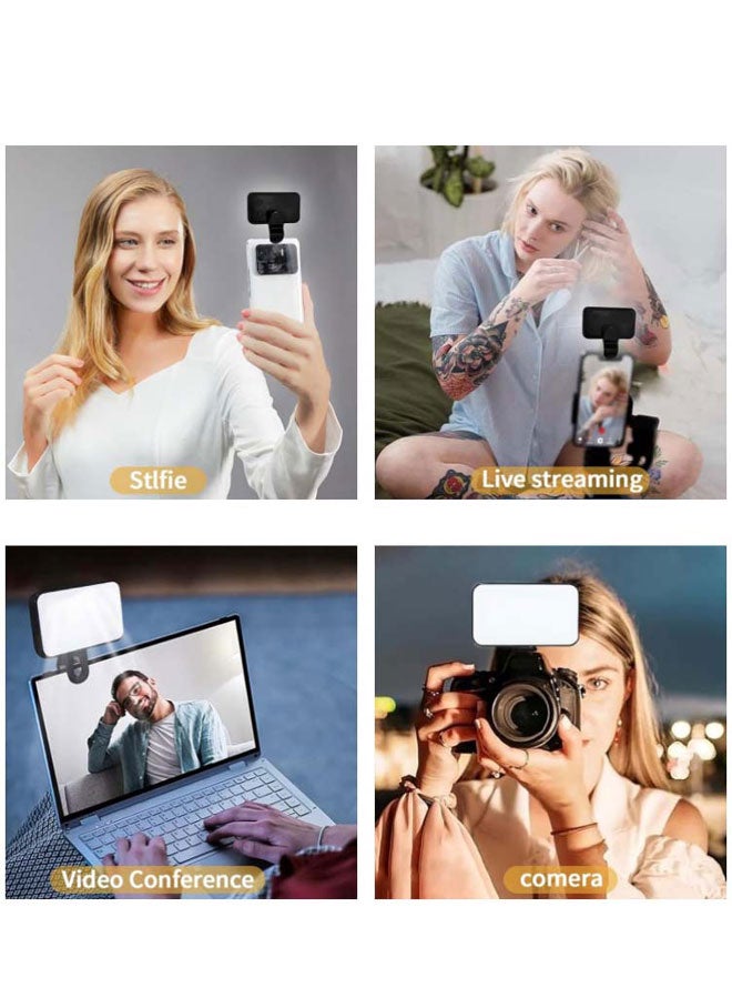 LED Selfie Light Makeup Fill Light Clip Photography Video Photo Light Clip Bracket for Notebook Computer Mobile Phone  - Image 5