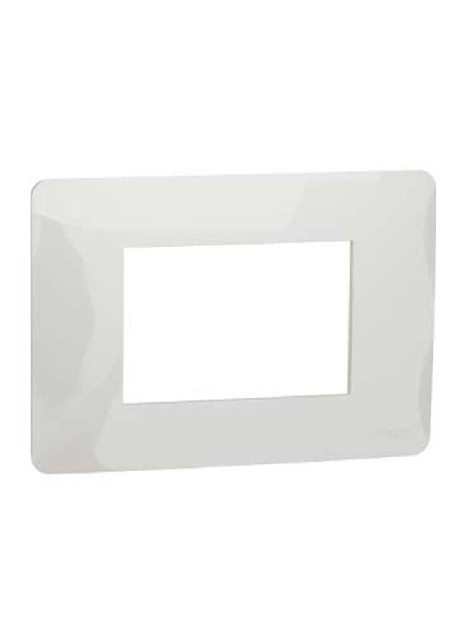Schneider NEW Unica- cover frame - 3 module - white