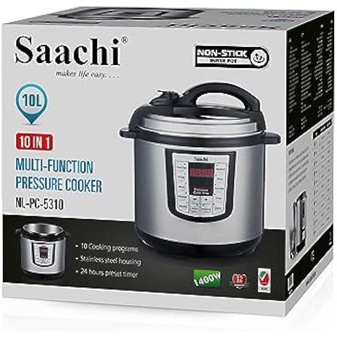 Saachi NlPc5310 10L Electric Pressure Cooker - Image 5